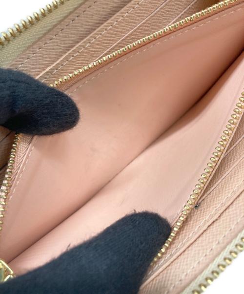 LOUIS VUITTON（ルイ ヴィトン）LOUIS VUITTON (ルイ ヴィトン) ポルトフォイユ・アレクサンドラ アイボリー・ピンクの古着・服飾アイテム