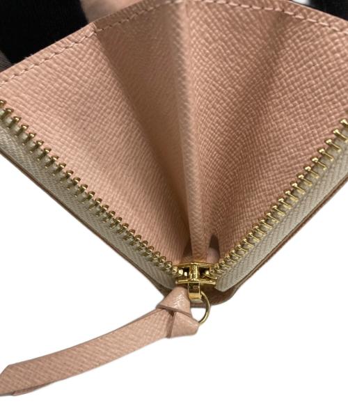LOUIS VUITTON（ルイ ヴィトン）LOUIS VUITTON (ルイ ヴィトン) ポルトフォイユ・アレクサンドラ アイボリー・ピンクの古着・服飾アイテム