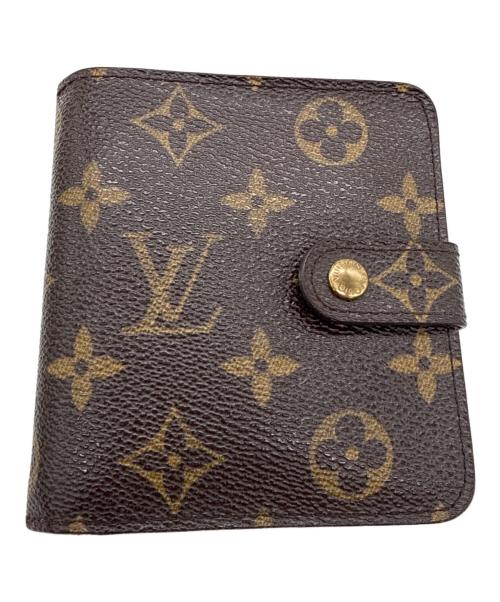 LOUIS VUITTON（ルイ ヴィトン）LOUIS VUITTON (ルイ ヴィトン) 2つ折り財布 ブラウンの古着・服飾アイテム