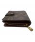 中古・古着 LOUIS VUITTON (ルイ ヴィトン) 2つ折り財布 ブラウン：15000円