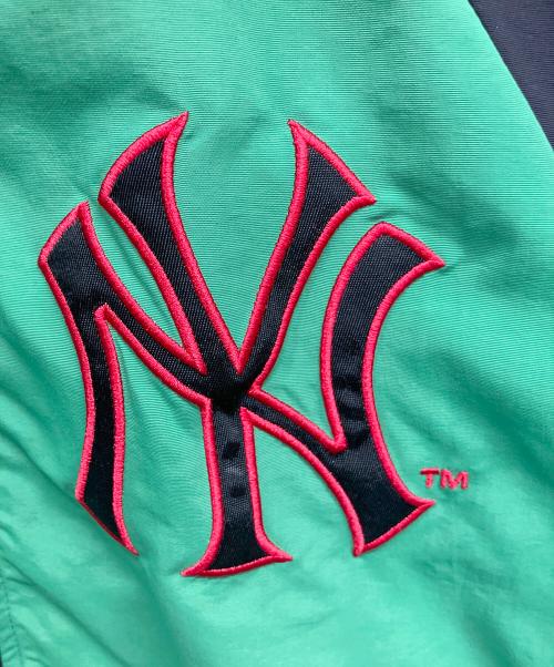 SUPREME（シュプリーム）SUPREME (シュプリーム) NEW YORK YANKEES (ニューヨークヤンキース) MLB (エムエルビー) ナイロンジャケット グリーン サイズ:Lの古着・服飾アイテム