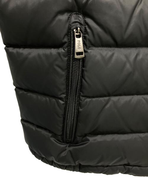 POLO RALPH LAUREN（ポロ・ラルフローレン）POLO RALPH LAUREN (ポロ・ラルフローレン) ダウンベスト ブラック サイズ:Mの古着・服飾アイテム