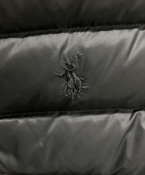 POLO RALPH LAUREN（ポロ・ラルフローレン）POLO RALPH LAUREN (ポロ・ラルフローレン) ダウンベスト ブラック サイズ:Mの古着・服飾アイテム