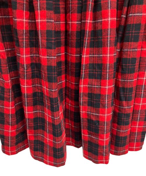 PENDLETON（ペンドルトン）PENDLETON (ペンドルトン) プリーツスカート レッド サイズ:SIZE 6の古着・服飾アイテム