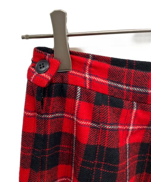 PENDLETON（ペンドルトン）PENDLETON (ペンドルトン) プリーツスカート レッド サイズ:SIZE 6の古着・服飾アイテム