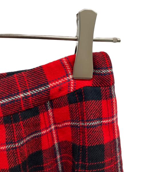 PENDLETON（ペンドルトン）PENDLETON (ペンドルトン) プリーツスカート レッド サイズ:SIZE 6の古着・服飾アイテム