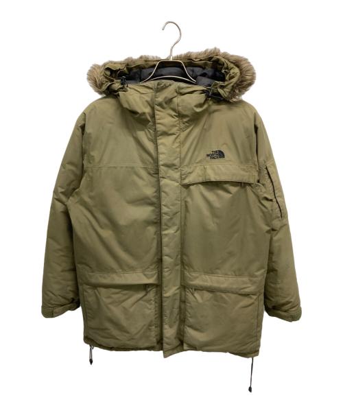 THE NORTH FACE（ザ ノース フェイス）THE NORTH FACE (ザ ノース フェイス) ダウンジャケット カーキ サイズ:Mの古着・服飾アイテム