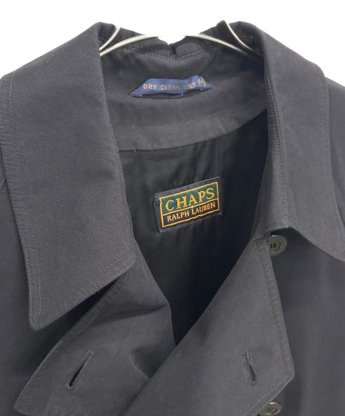 CHAPS RALPH LAUREN（チャップス ラルフローレン）CHAPS RALPH LAUREN (チャップス ラルフローレン) ライナー付きトレンチコート ブラック サイズ:42Rの古着・服飾アイテム