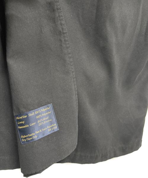 CHAPS RALPH LAUREN（チャップス ラルフローレン）CHAPS RALPH LAUREN (チャップス ラルフローレン) ライナー付きトレンチコート ブラック サイズ:42Rの古着・服飾アイテム