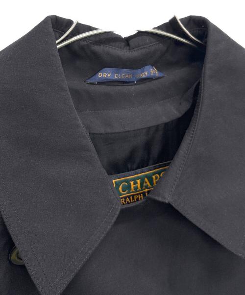 CHAPS RALPH LAUREN（チャップス ラルフローレン）CHAPS RALPH LAUREN (チャップス ラルフローレン) ライナー付きトレンチコート ブラック サイズ:42Rの古着・服飾アイテム