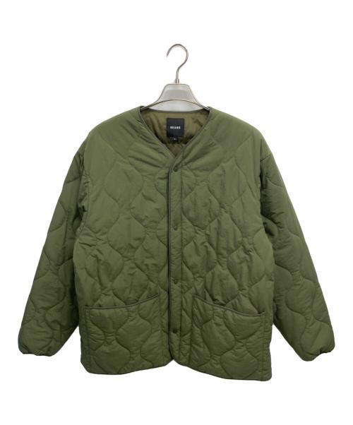 BEAMS（ビームス）BEAMS (ビームス) キルティングジャケット カーキ サイズ:Lの古着・服飾アイテム