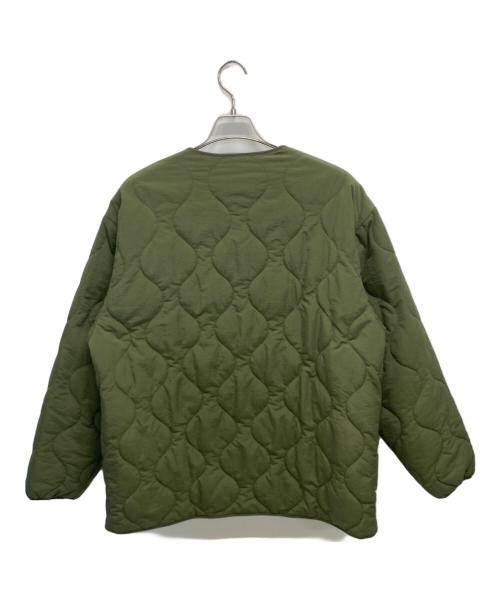 BEAMS（ビームス）BEAMS (ビームス) キルティングジャケット カーキ サイズ:Lの古着・服飾アイテム