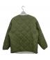 BEAMS (ビームス) キルティングジャケット カーキ サイズ:L：7000円