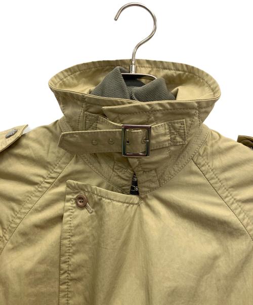TATRAS（タトラス）TATRAS (タトラス) ダウンライナー付ステンカラーコート ベージュ サイズ:	SIZE 03の古着・服飾アイテム