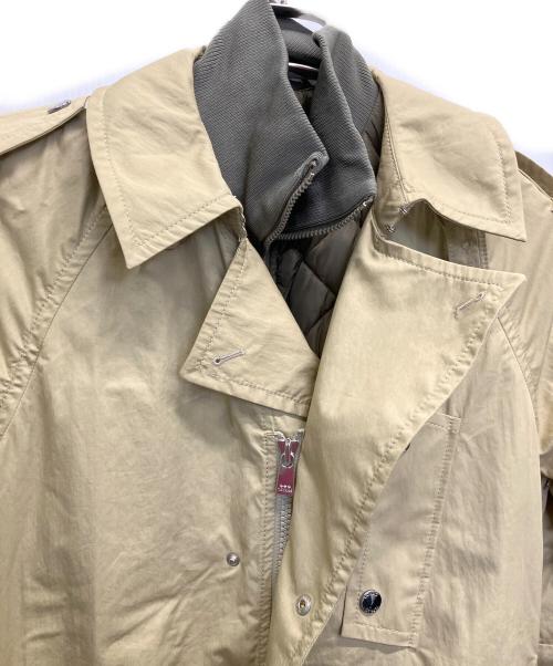 TATRAS（タトラス）TATRAS (タトラス) ダウンライナー付ステンカラーコート ベージュ サイズ:	SIZE 03の古着・服飾アイテム