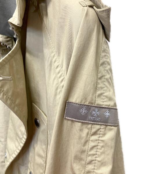 TATRAS（タトラス）TATRAS (タトラス) ダウンライナー付ステンカラーコート ベージュ サイズ:	SIZE 03の古着・服飾アイテム