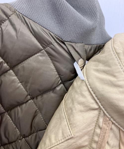 TATRAS（タトラス）TATRAS (タトラス) ダウンライナー付ステンカラーコート ベージュ サイズ:	SIZE 03の古着・服飾アイテム