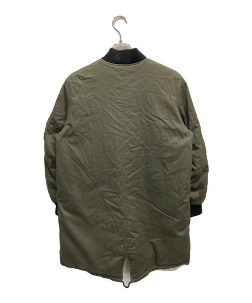 DIESEL（ディーゼル）DIESEL (ディーゼル) ダウンコート カーキ サイズ:Sの古着・服飾アイテム