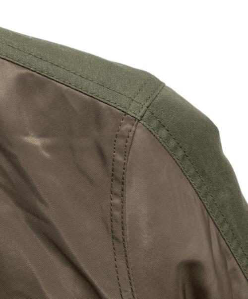 DIESEL（ディーゼル）DIESEL (ディーゼル) ダウンコート カーキ サイズ:Sの古着・服飾アイテム