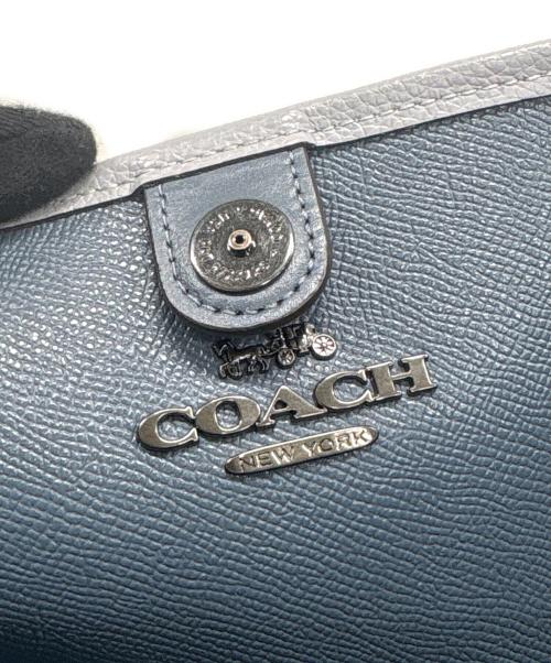 COACH（コーチ）COACH (コーチ) 2WAYバッグ スカイブルーの古着・服飾アイテム