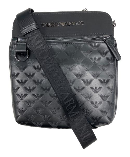 EMPORIO ARMANI（エンポリオ アルマーニ）EMPORIO ARMANI (エンポリオ アルマーニ) ショルダーバッグ ブラックの古着・服飾アイテム