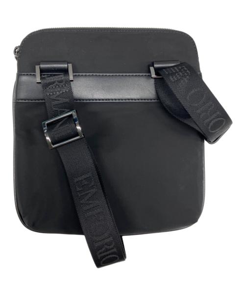 EMPORIO ARMANI（エンポリオ アルマーニ）EMPORIO ARMANI (エンポリオ アルマーニ) ショルダーバッグ ブラックの古着・服飾アイテム