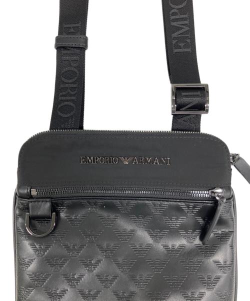 EMPORIO ARMANI（エンポリオ アルマーニ）EMPORIO ARMANI (エンポリオ アルマーニ) ショルダーバッグ ブラックの古着・服飾アイテム