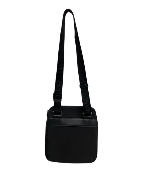 EMPORIO ARMANI（エンポリオ アルマーニ）EMPORIO ARMANI (エンポリオ アルマーニ) ショルダーバッグ ブラックの古着・服飾アイテム