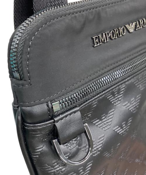 EMPORIO ARMANI（エンポリオ アルマーニ）EMPORIO ARMANI (エンポリオ アルマーニ) ショルダーバッグ ブラックの古着・服飾アイテム