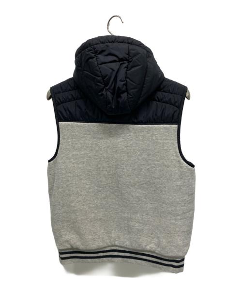 POLO RALPH LAUREN（ポロ・ラルフローレン）POLO RALPH LAUREN (ポロ・ラルフローレン) 中綿ベスト ブラック×グレー サイズ:Mの古着・服飾アイテム