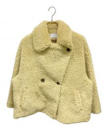 ETRE TOKYO（エトレトウキョウ）の古着「ボアコート」｜イエロー