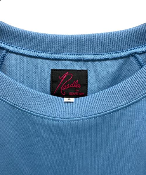 Needles（ニードルズ）Needles (ニードルズ) BEAMS BOY (ビームスボーイ) 半袖ワンピース ブルー サイズ:SIZE 2の古着・服飾アイテム