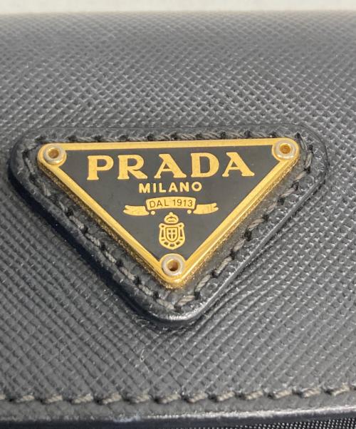 PRADA（プラダ）PRADA (プラダ) ショルダーバッグ ブラックの古着・服飾アイテム