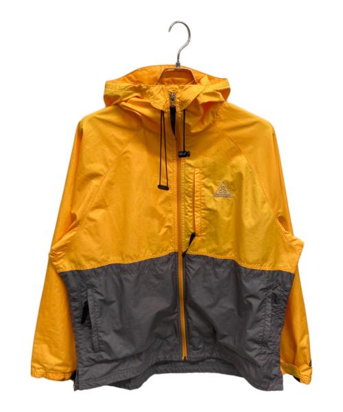 NIKE ACG（ナイキエーシージー）NIKE ACG (ナイキエーシージー) ジップジャケット イエロー×グレー サイズ:Mの古着・服飾アイテム