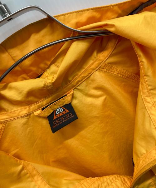 NIKE ACG（ナイキエーシージー）NIKE ACG (ナイキエーシージー) ジップジャケット イエロー×グレー サイズ:Mの古着・服飾アイテム