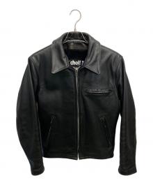 Schott（ショット）の古着「ライナー付レザージャケット」｜ブラック