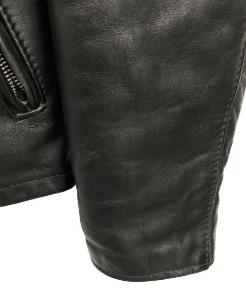 Schott（ショット）Schott (ショット) ライナー付レザージャケット ブラック サイズ:36の古着・服飾アイテム