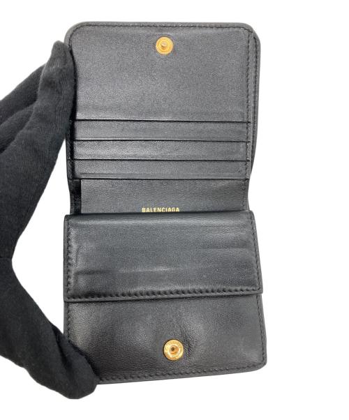 BALENCIAGA（バレンシアガ）BALENCIAGA (バレンシアガ) CASH MINI WALLET ブラックの古着・服飾アイテム