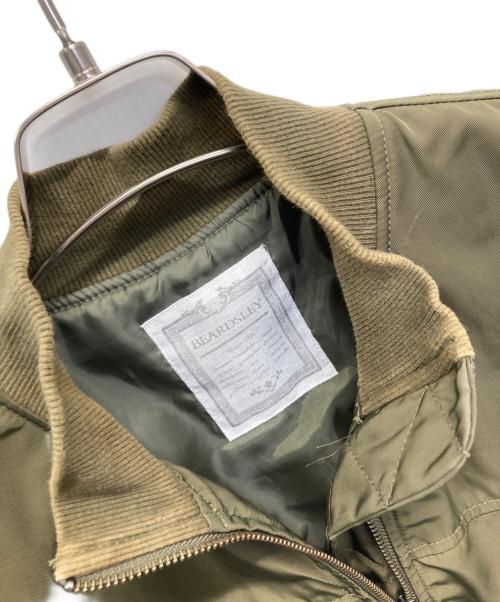 BEARDSLEY（ビアズリー）BEARDSLEY (ビアズリー) フレアMA-1ブルゾン オリーブ サイズ:FREEの古着・服飾アイテム