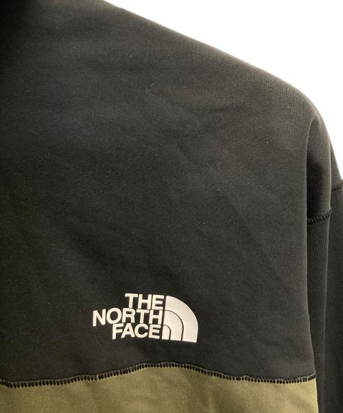 THE NORTH FACE（ザ ノース フェイス）THE NORTH FACE (ザ ノース フェイス) Sunshade Full Zip Hoodie ブラック×オリーブ サイズ:Lの古着・服飾アイテム