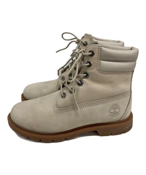 Timberland（ティンバーランド）Timberland (ティンバーランド) ショートブーツ ベージュ サイズ:23の古着・服飾アイテム