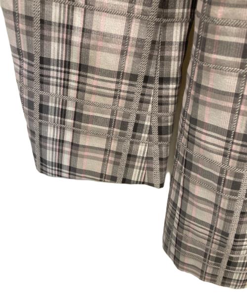 UNITED ARROWS（ユナイテッドアローズ）UNITED ARROWS (ユナイテッドアローズ) テーラードジャケット ピンク×グレー サイズ:36 未使用品の古着・服飾アイテム