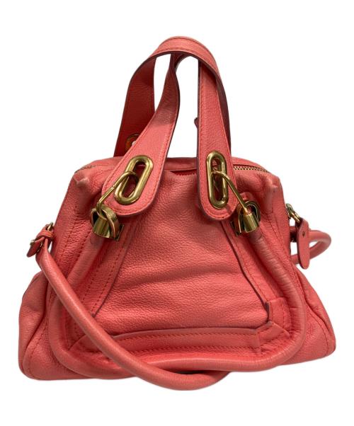 Chloe（クロエ）Chloé (クロエ) 2WAYバッグ ピンクの古着・服飾アイテム