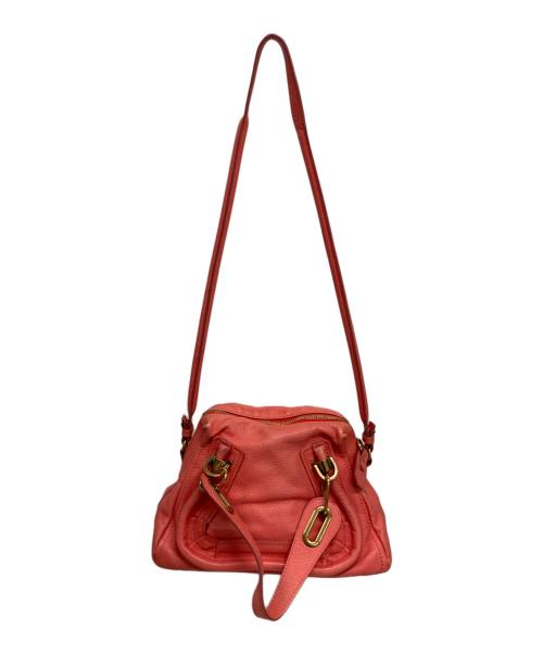 Chloe（クロエ）Chloé (クロエ) 2WAYバッグ ピンクの古着・服飾アイテム