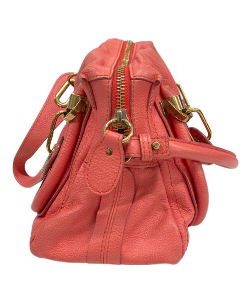 Chloe（クロエ）Chloé (クロエ) 2WAYバッグ ピンクの古着・服飾アイテム