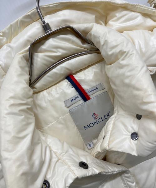 MONCLER（モンクレール）MONCLER (モンクレール) ベレンジェール アイボリー サイズ:SIZE 0の古着・服飾アイテム