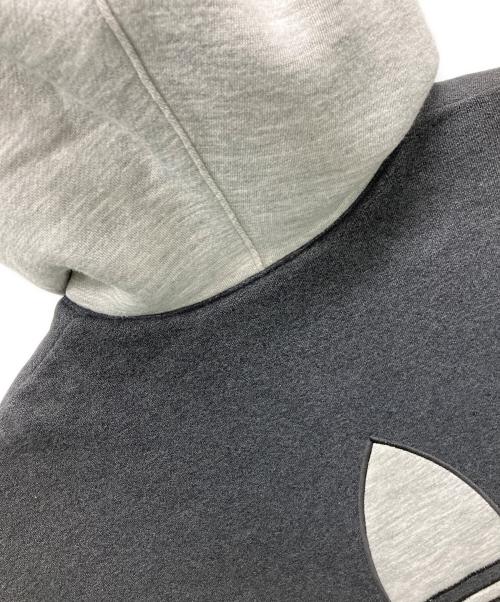adidas（アディダス）adidas (アディダス) ジップパーカー グレー サイズ:Lの古着・服飾アイテム
