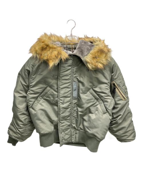 waiper（ワイパー）WAIPER (ワイパー) N-2Bジャケット オリーブ サイズ:Ｌの古着・服飾アイテム
