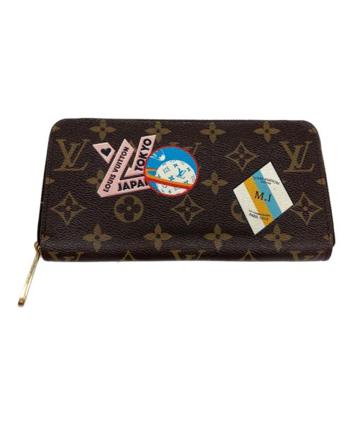 LOUIS VUITTON（ルイ ヴィトン）LOUIS VUITTON (ルイ ヴィトン) ラウンドファスナー財布 ブラウンの古着・服飾アイテム