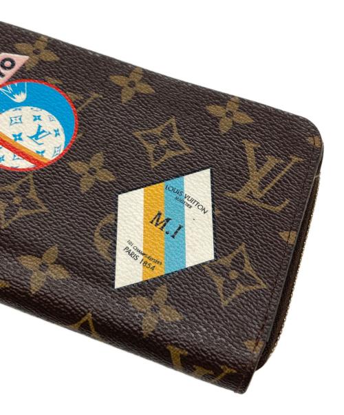 LOUIS VUITTON（ルイ ヴィトン）LOUIS VUITTON (ルイ ヴィトン) ラウンドファスナー財布 ブラウンの古着・服飾アイテム